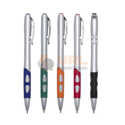 Brinde personalizado caneta plástica 54D URL PUBLICIDADE