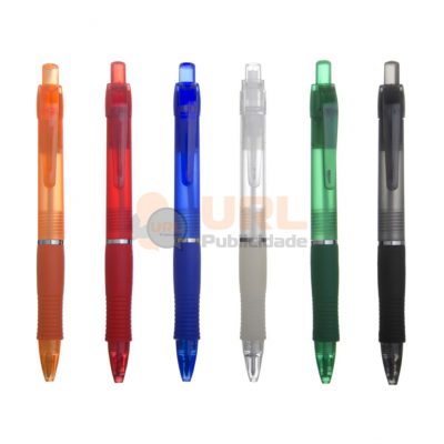 Brinde personalizado caneta plástica 01B URL PUBLICIDADE