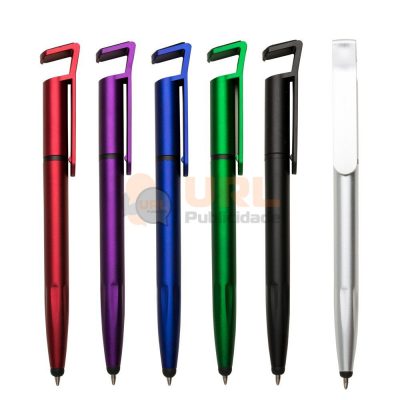 Brinde personalizado caneta plástica 12 URL PUBLICIDADE