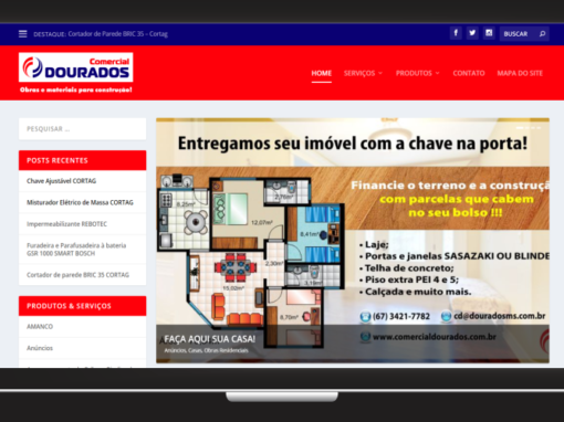 Site Comercial Dourados