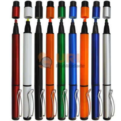 Brinde personalizado caneta plástica 31 URL PUBLICIDADE